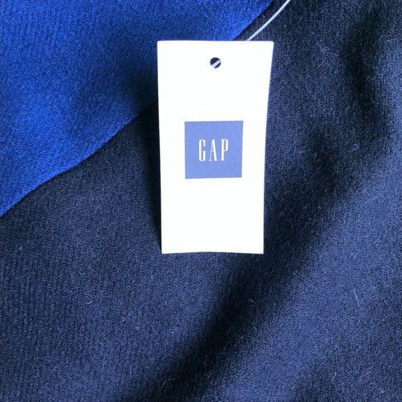 Gap Navy/Blue Wool Blend Mini Skirt - Picture 4 of 8